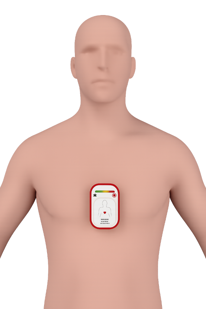 Anatomic Torso CPR Placement